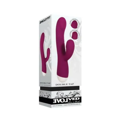 Evolved Double Tap Thumping Dual Stimulator
