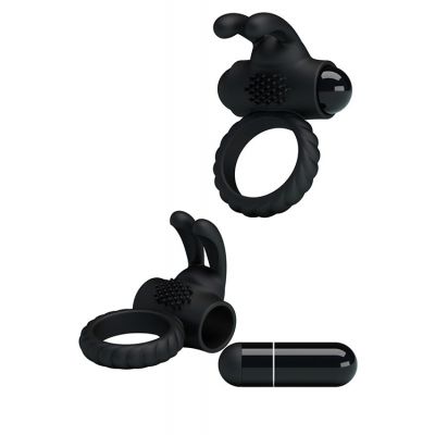 Pretty Love Eudora Vibrating Rabbit Cock Ring