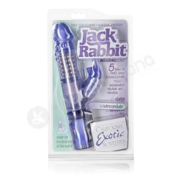 Waterproof Jack Rabbit Purple Vibrator