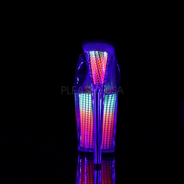 8 inches Heel, 4 inches PF Slide W/Simulated RS Filled Bottom — image 4 of 16