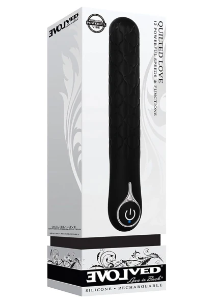 Evolved Quilted Love Textured Vibrator