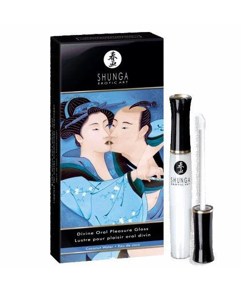 Divine Oral Pleasure Lipgloss Coconut Water .33oz