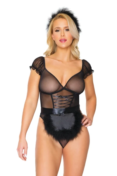 Maid Marabou Teddy