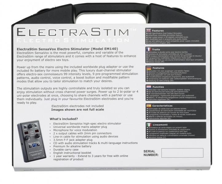 Electrastim Sensavox