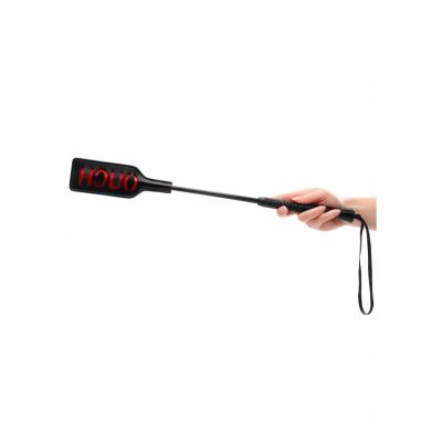 Ouch Crop OUCH Large Black Spanking Paddles