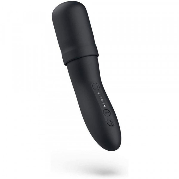 B Swish Bthrilled Premium Noir Black Wand Massager
