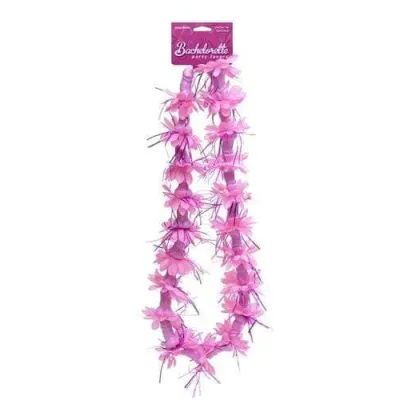 Bachelorette Party Favors Pecker Lei Necklace
