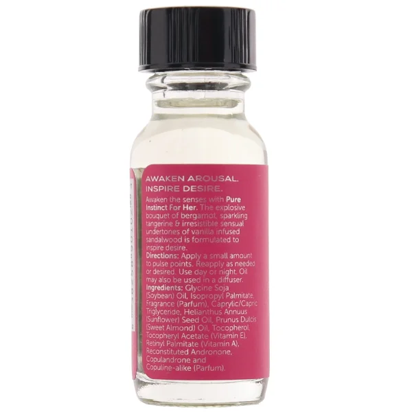Pure Instinct Pheromone Perfume Oil for Her  15 ml | 0.5 Fl. Oz