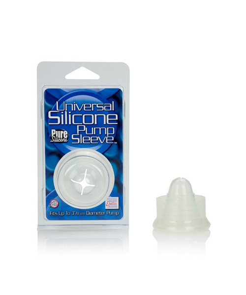 Universal Silicone Pump Sleeve Clear