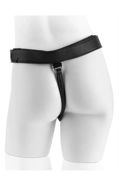King Cock Strap-on Harness With 8 Inch Cock - Brown