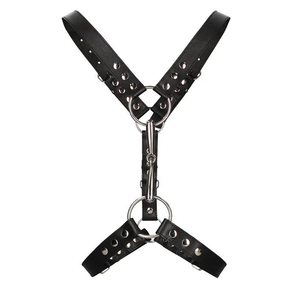Shots Uomo Men's Harness with Metal Bit — image 7 of 7