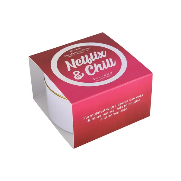 Jelique Massage Candle - 4 oz Netflix & Chill Berry Yummy — image 7 of 10