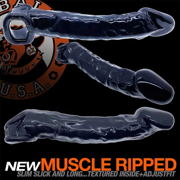 Oxballs Muscle Ripped Realistic Cock Sheath Extender Sleeve — image 15 of 17