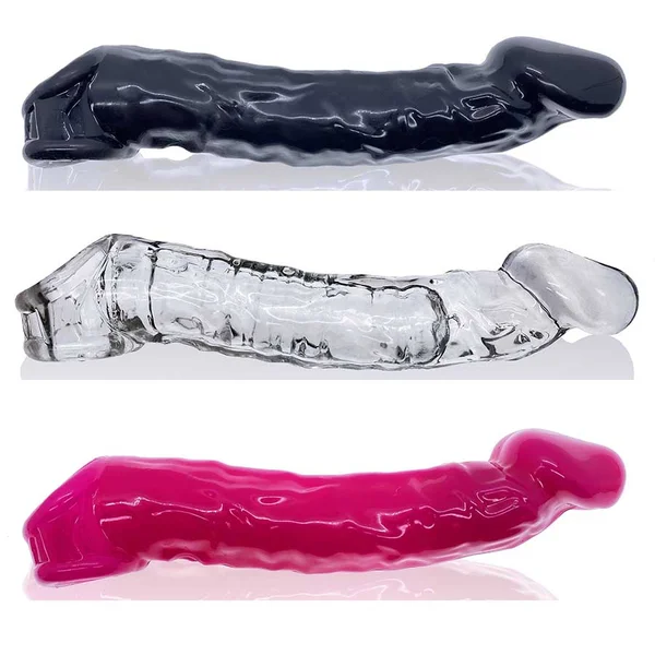 Oxballs Muscle Ripped Realistic Cock Sheath Extender Sleeve — image 2 of 17