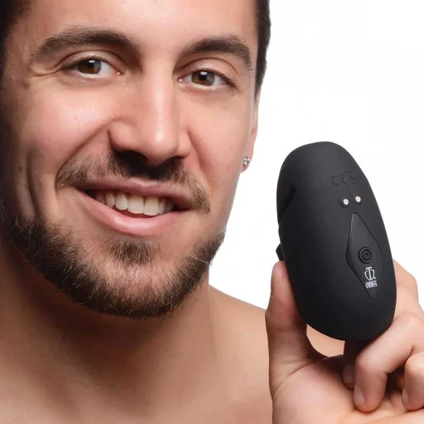 Trinity Vibes 8X Vibrating Silicone Rechargeable Penis Tip Vibrator — image 9 of 10