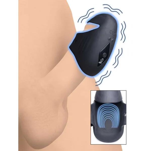 Trinity Vibes 8X Vibrating Silicone Rechargeable Penis Tip Vibrator — image 3 of 10