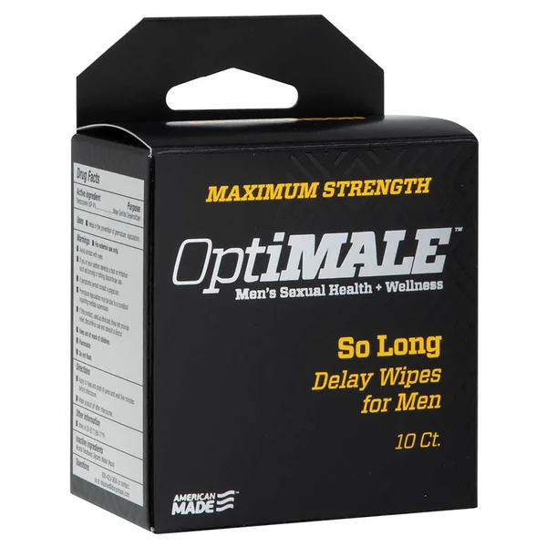 Optimale So Long Delay and Prolonging Wipes | Desposible 10 Pack — image 3 of 3