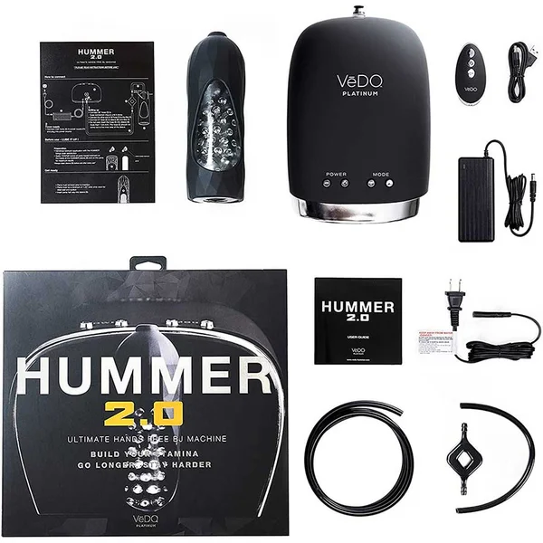 VeDO Hummer 2.0 Vibrating Auto Blow Job Oral Sex Simulator Machine — image 6 of 8