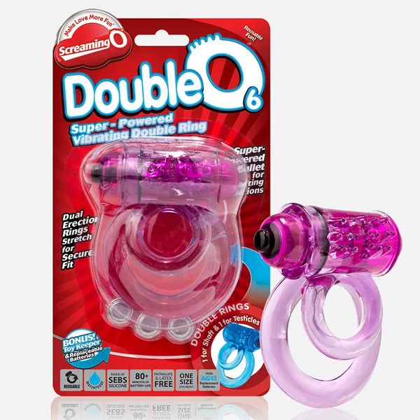 Screaming O Double O 6 Dual Vibrating Cock Ring — image 8 of 10