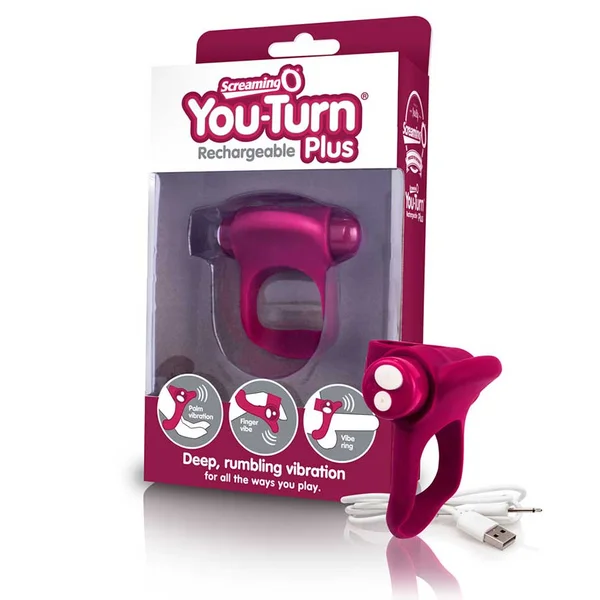 Screaming O Charged You Turn Plus Silicone Vibrating Cock Ring — image 12 of 14