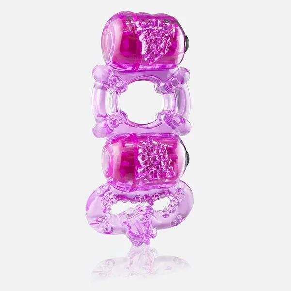 Screaming O Tri-O Dual Vibrating Cock and Ball Ring — image 3 of 10