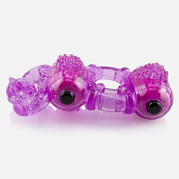 Screaming O Tri-O Dual Vibrating Cock and Ball Ring — image 4 of 10