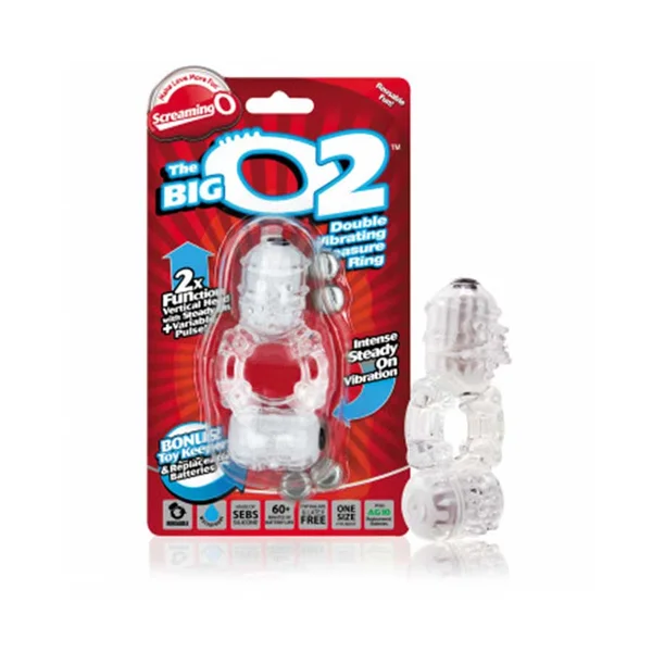 Screaming O Big O 2 Dual Vibrating Cock Ring — image 17 of 17