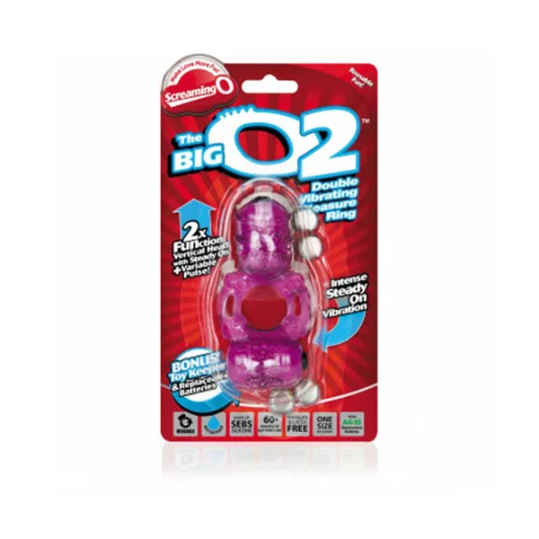 Screaming O Big O 2 Dual Vibrating Cock Ring — image 13 of 17