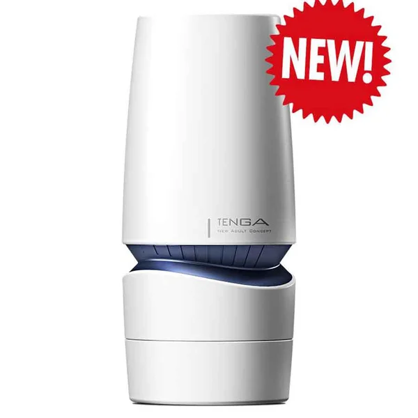 Tenga Aero Cobalt Ring Adjustable Suction Masturbator — image 2 of 6
