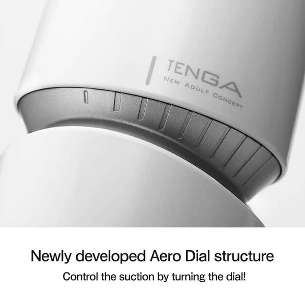 Tenga Aero Cobalt Ring Adjustable Suction Masturbator — image 4 of 6