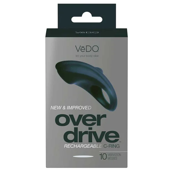VeDo Overdrive Rechargeable 10 Speed Silicone C-Ring for Men — image 12 of 13