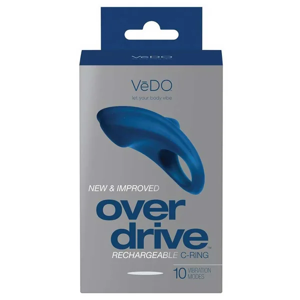 VeDo Overdrive Rechargeable 10 Speed Silicone C-Ring for Men — image 13 of 13