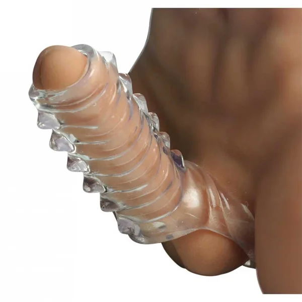 The Rock Tumbler Ball Tugging Stroker and Penis Sleeve by XR Brands — image 2 of 3