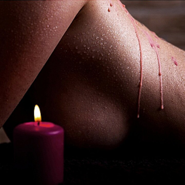 Ouch! Hot Stuff Rose Scented Wax Play Candle — image 4 of 4