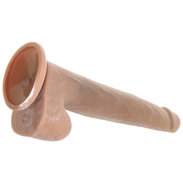 Sex World 12 Inch Dildo in Brown — image 6 of 6
