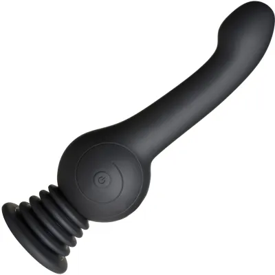 INMI Sex Shaker Shaking Silicone Rechargeable Stimulator Black
