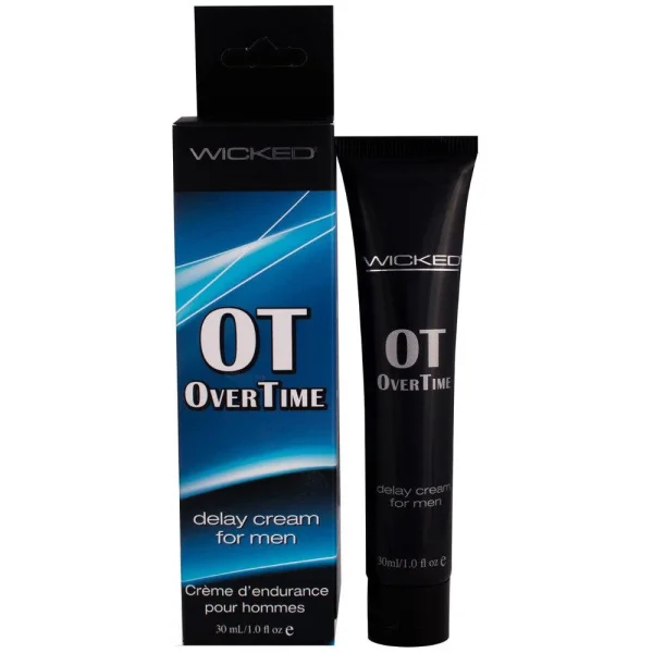 Wicked Overtime Delay Cream 1oz.