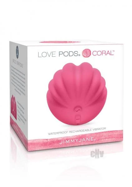 Jimmyjane Love Pods Coral Pink Vibrator