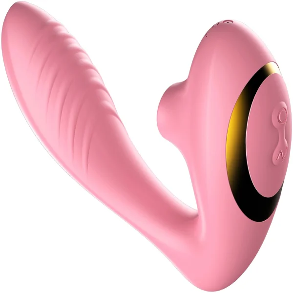 Tracy's Dog OG PRO 2 Clitoral Sucking Vibrator With Pleasure Air, G-Spot Vibration & Remote - Light Pink