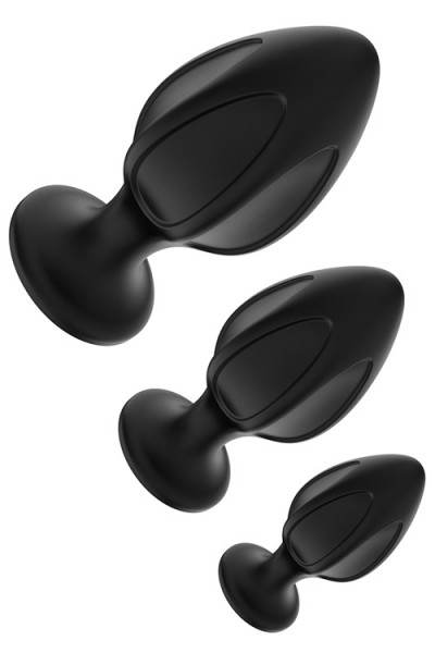 Wild Secrets Dare Silicone Anal Training Kit (3 Pce)