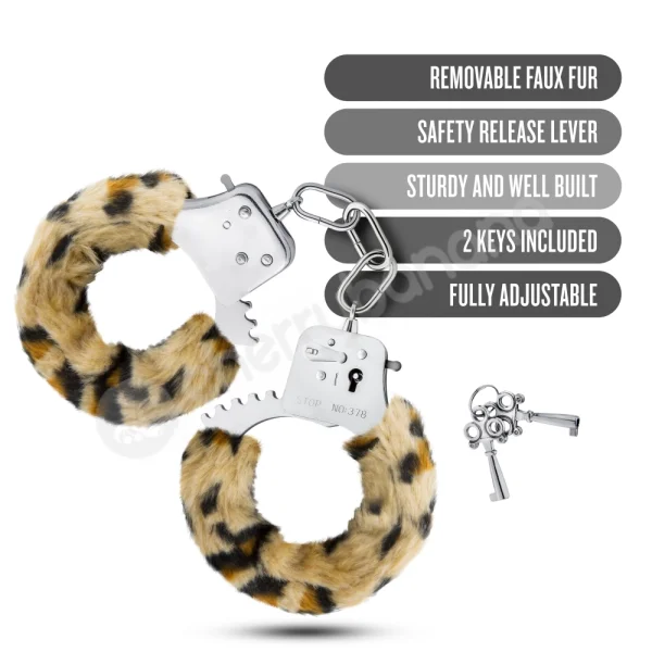 Temptasia Leopard Cuffs