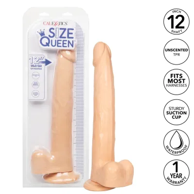 Size Queen 12 inch 30 5 Cm Ivory