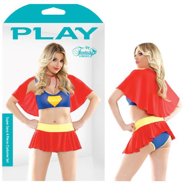 Play - Super Sexy 4 Piece Costume Set