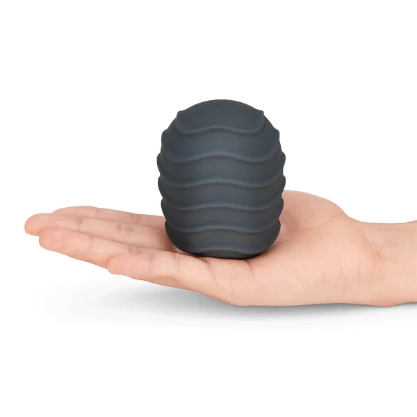 Le Wand Original Silicone Textured Covers Black Pack Of 2