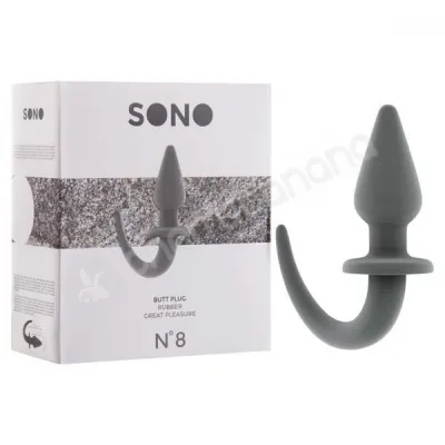 Sono No 8 Grey Tailed Butt Plug