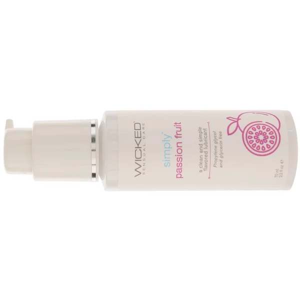 Simply Aqua Water Based Personal Lubricant - Passion Fruit 2.3 fl oz