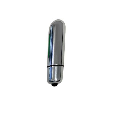 Single Speed Vibrating Bullet Silver