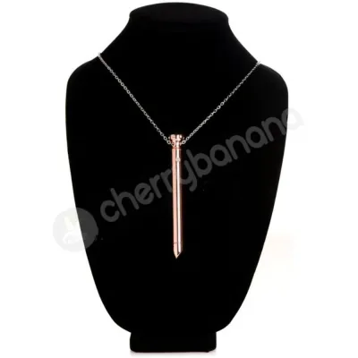 Charmed 7X Rose Gold Vibrating Necklace