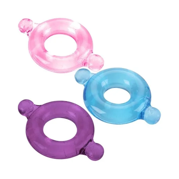 Elastomer C Ring Set - Blue, Purple, Pink — image 4 of 6