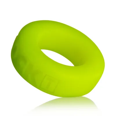 Cock T Small Comfort Cockring by Atomic Jock Acid Yellow